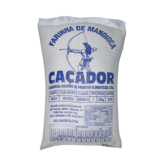 Detalhes do produto Farinha de Mandioca Grossa Caçador 